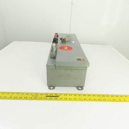 Eaton C400LG Nema Size 1 Combination Motor Controller 27 Amp W/ Disconnect