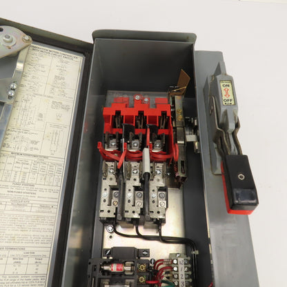 Eaton C400LG Nema Size 1 Combination Motor Controller 27 Amp W/ Disconnect