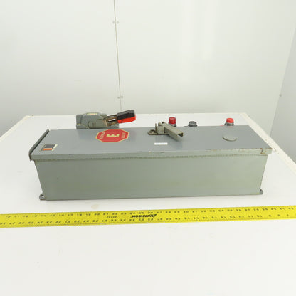 Eaton C400LG Nema Size 1 Combination Motor Controller 27 Amp W/ Disconnect