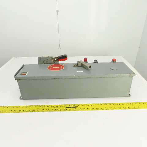 Eaton C400LG Nema Size 1 Combination Motor Controller 27 Amp W/ Disconnect