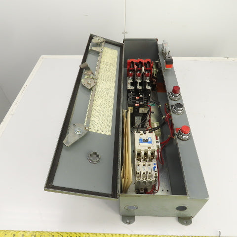 Eaton Nema Size 1 Combination Motor Controller 27 Amp 5HP W/ Disconnect