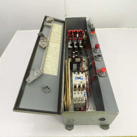 Eaton Nema Size 1 Combination Motor Controller 27 Amp 5HP W/ Disconnect