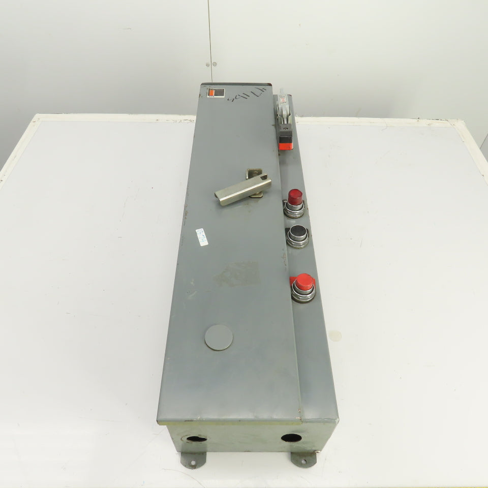Eaton Nema Size 1 Combination Motor Controller 27 Amp 5HP W/ Disconnect