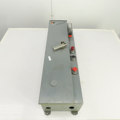 Eaton Nema Size 1 Combination Motor Controller 27 Amp 5HP W/ Disconnect