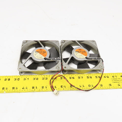 Toyo TD12A7 24V DC Brushless Cooling Fan From Meldas PLC Lot Of 2