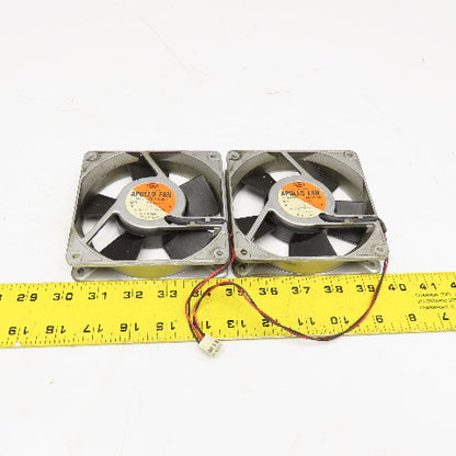 Toyo TD12A7 24V DC Brushless Cooling Fan From Meldas PLC Lot Of 2