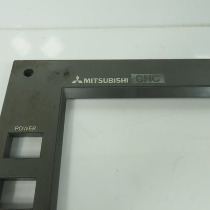 Mitsubishi CNC Display Cover Monitor Panel 15-3/8" x 12-5/8"