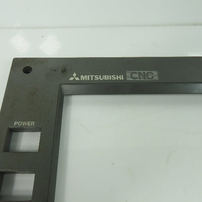 Mitsubishi CNC Display Cover Monitor Panel 15-3/8" x 12-5/8"