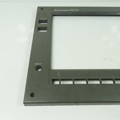 Mitsubishi CNC Display Cover Monitor Panel 15-3/8" x 12-5/8"