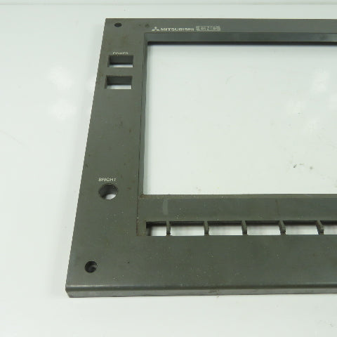Mitsubishi CNC Display Cover Monitor Panel 15-3/8" x 12-5/8"