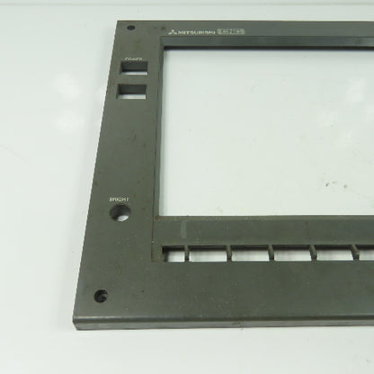 Mitsubishi CNC Display Cover Monitor Panel 15-3/8" x 12-5/8"