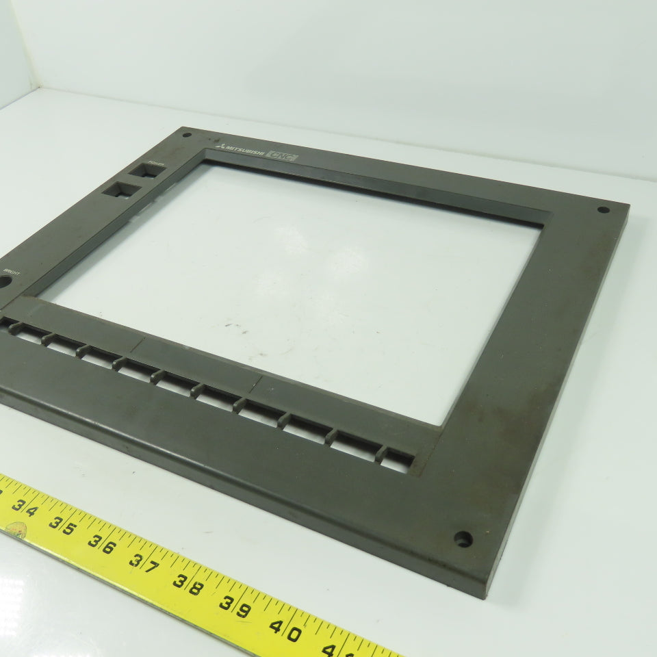 Mitsubishi CNC Display Cover Monitor Panel 15-3/8" x 12-5/8"