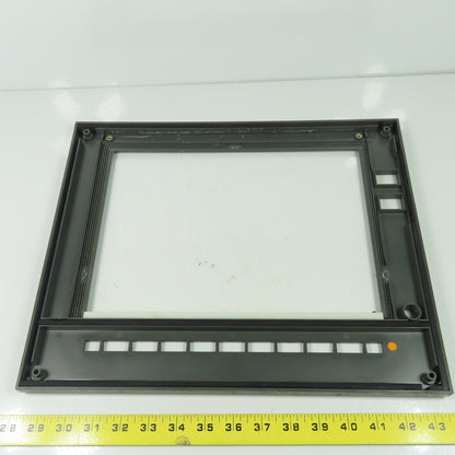 Mitsubishi CNC Display Cover Monitor Panel 15-3/8" x 12-5/8"
