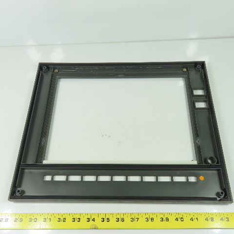 Mitsubishi CNC Display Cover Monitor Panel 15-3/8" x 12-5/8"