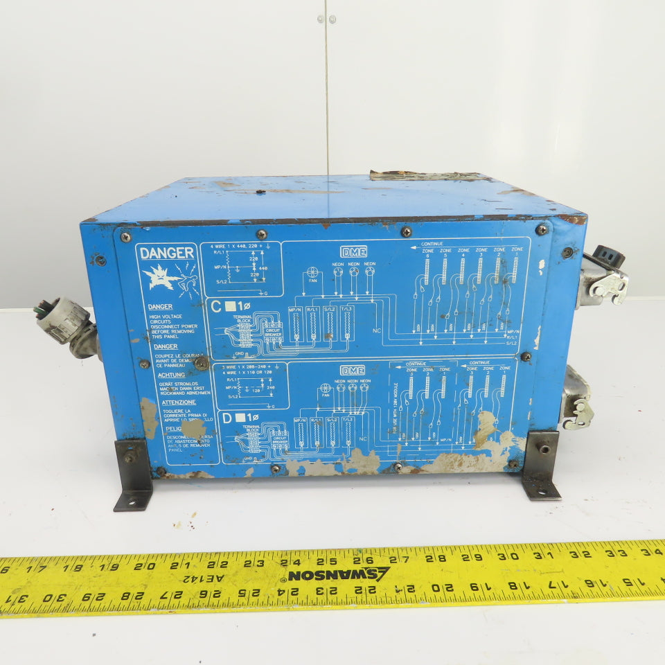 DME Temperature Process Controller 5-Slot Chassis With Power Supply