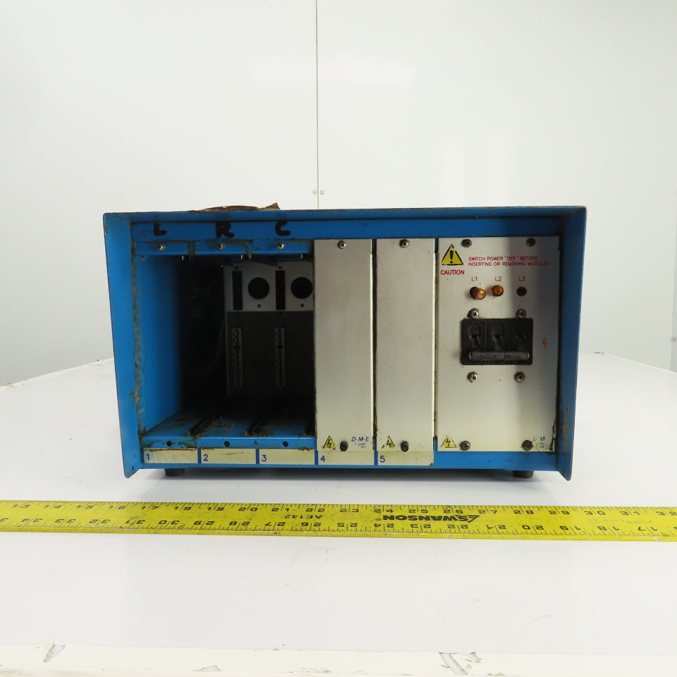 DME Temperature Process Controller 5-Slot Chassis With Power Supply