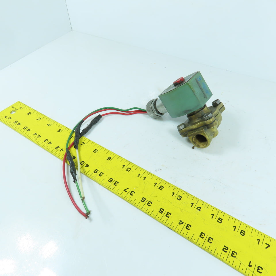 Asco 8210G94 Red Hat II Solenoid Valve 150 PSI 120V Coil