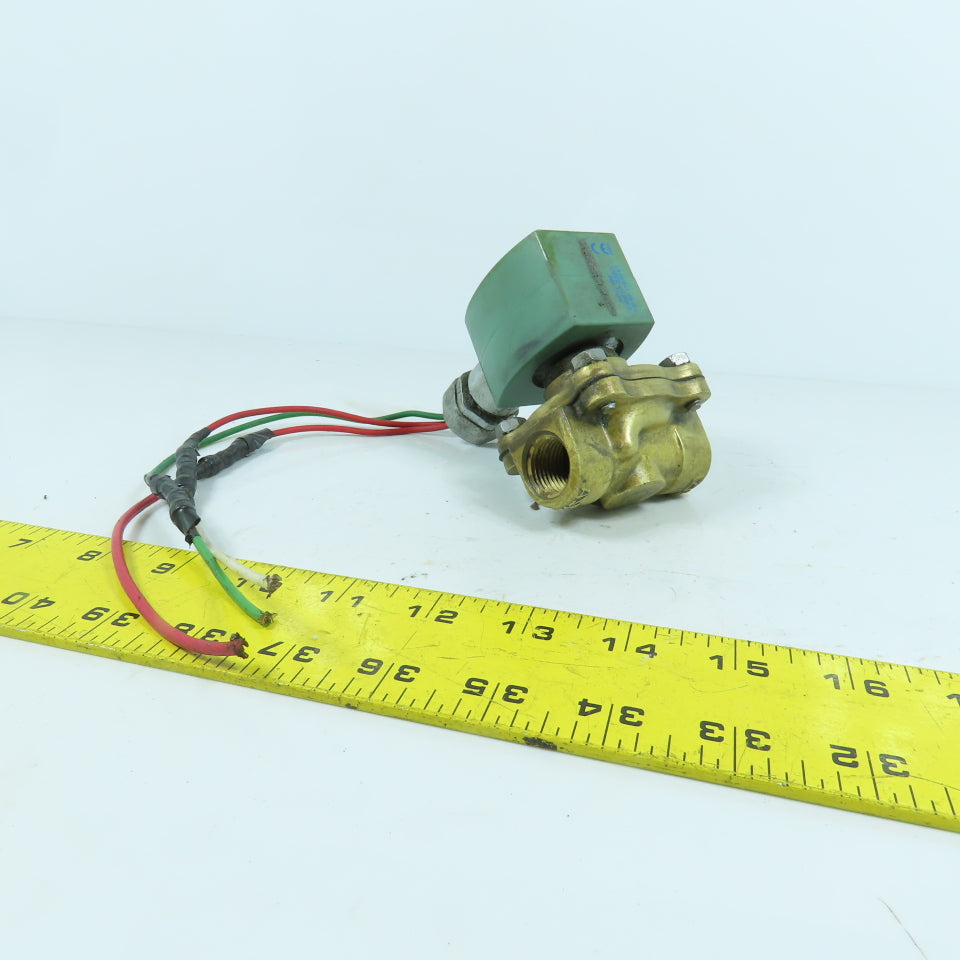 Asco 8210G94 Red Hat II Solenoid Valve 150 PSI 120V Coil