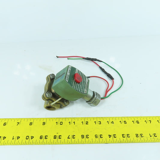Asco 8210G94 Red Hat II Solenoid Valve 150 PSI 120V Coil