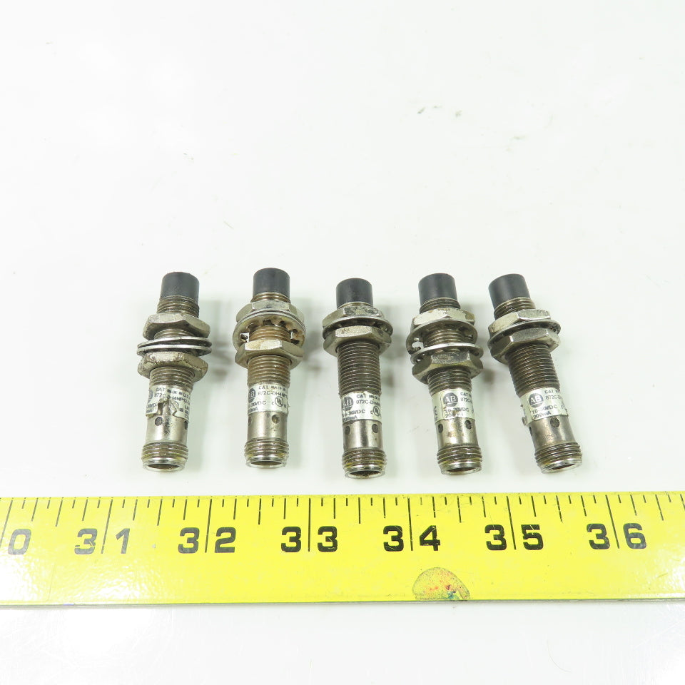 Allen Bradley 872C-DH4NP12-D4 Proximity Switch Sensor Lot Of 5