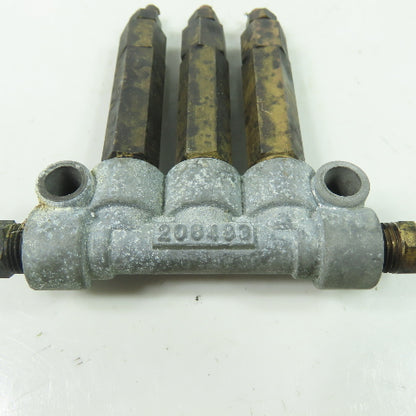 206483 Piston Lubricator Distributor Manifold 3-Port