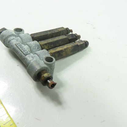 206483 Piston Lubricator Distributor Manifold 3-Port