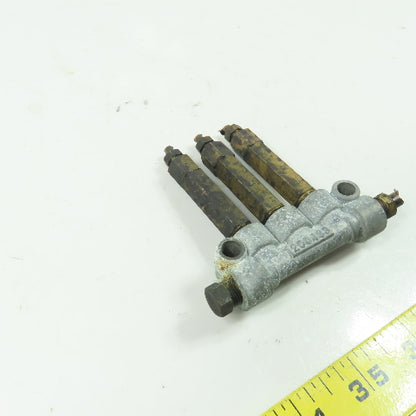 206483 Piston Lubricator Distributor Manifold 3-Port