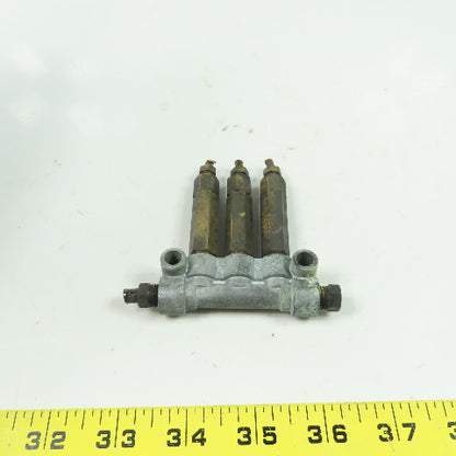 206483 Piston Lubricator Distributor Manifold 3-Port