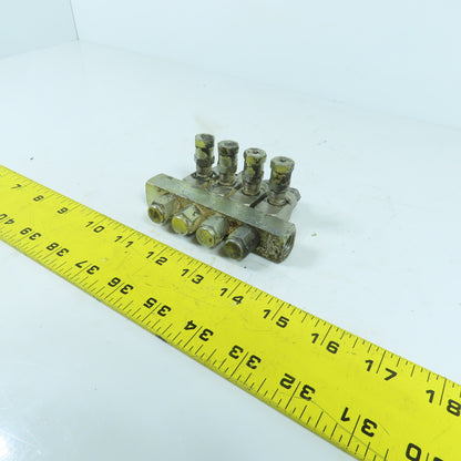 Lincoln 4 Point Grease Distribution Injector Manifold