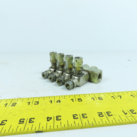Lincoln 4 Point Grease Distribution Injector Manifold
