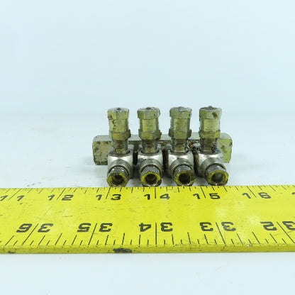 Lincoln 4 Point Grease Distribution Injector Manifold