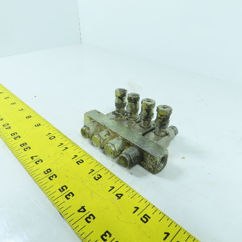 Lincoln 4 Point Grease Distribution Injector Manifold