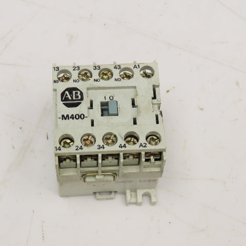 Allen Bradley 700-M400 600V Max Control Relay 4 N/O Contacts 100V Coil