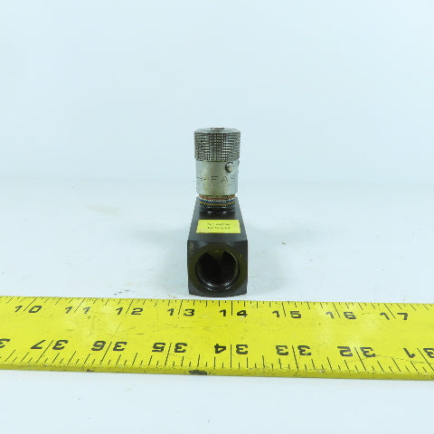 Parker F1020 S -20EK Hydraulic Flow Control Valve 5000 PSI 15GPM