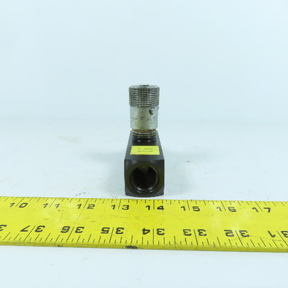 Parker F1020 S -20EK Hydraulic Flow Control Valve 5000 PSI 15GPM