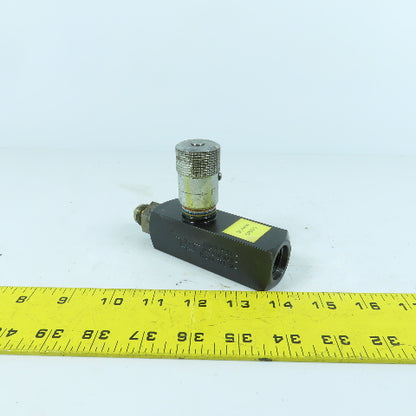 Parker F1020 S -20EK Hydraulic Flow Control Valve 5000 PSI 15GPM