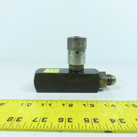 Parker F1020 S -20EK Hydraulic Flow Control Valve 5000 PSI 15GPM