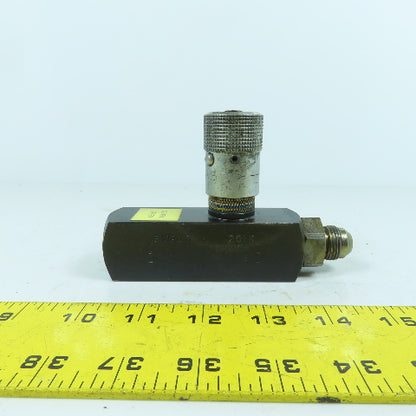 Parker F1020 S -20EK Hydraulic Flow Control Valve 5000 PSI 15GPM