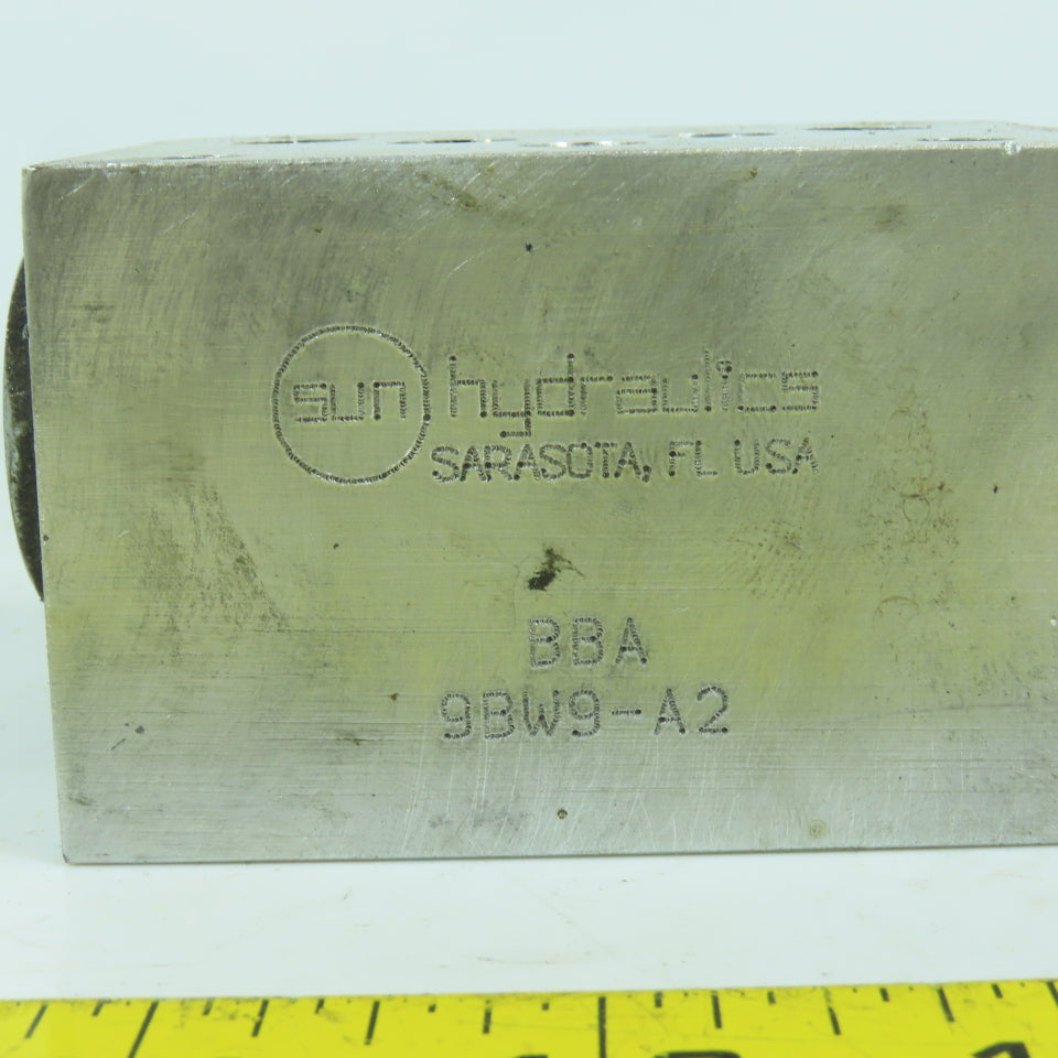 Sun Hydraulics BBA Hydraulic Aluminum Manifold Block