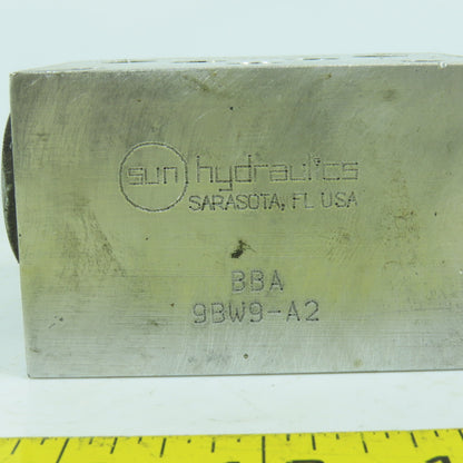 Sun Hydraulics BBA Hydraulic Aluminum Manifold Block