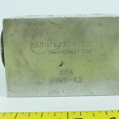 Sun Hydraulics BBA Hydraulic Aluminum Manifold Block