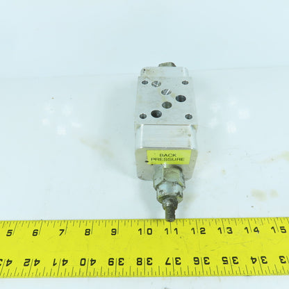 Sun Hydraulics CB5 Hydraulic Aluminum Manifold Block W/ CFXA