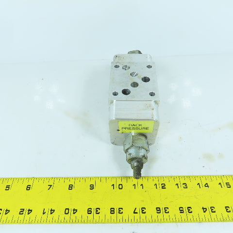 Sun Hydraulics CB5 Hydraulic Aluminum Manifold Block W/ CFXA