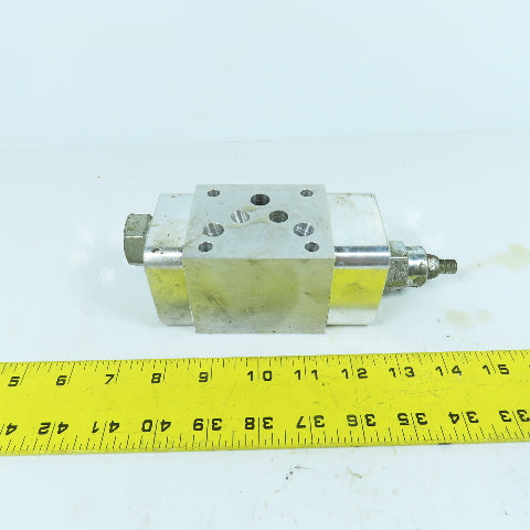 Sun Hydraulics CB5 Hydraulic Aluminum Manifold Block W/ CFXA
