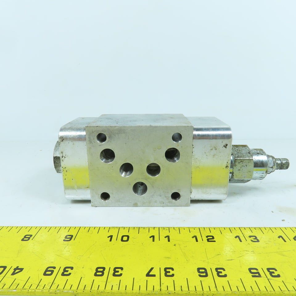 Sun Hydraulics CB5 Hydraulic Aluminum Manifold Block W/ CFXA