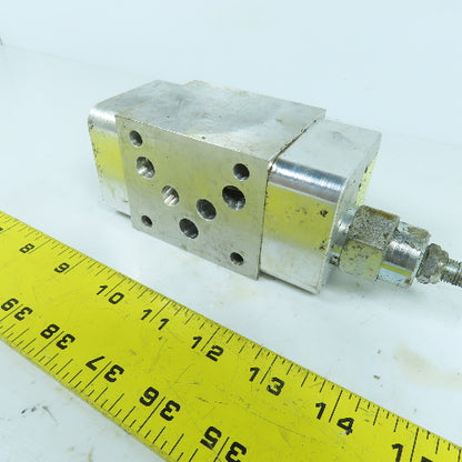 Sun Hydraulics CB5 Hydraulic Aluminum Manifold Block W/ CFXA