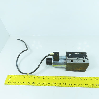 Bosch 081WV10P1V1024WS024/00 D51 Single Solenoid Directional Control Valve 24VDC