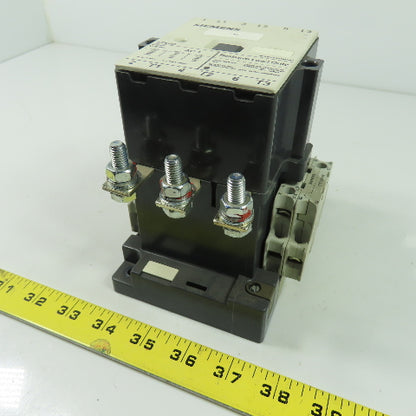 Siemens 3TK4822-0AL2 600V 140A 3-Pole AC Contactor 3Ph 230V 50/60Hz Coil