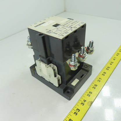Siemens 3TK4822-0AL2 600V 140A 3-Pole AC Contactor 3Ph 230V 50/60Hz Coil