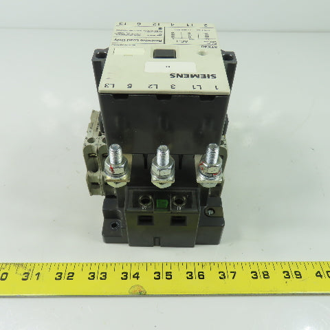Siemens 3TK4822-0AL2 600V 140A 3-Pole AC Contactor 3Ph 230V 50/60Hz Coil